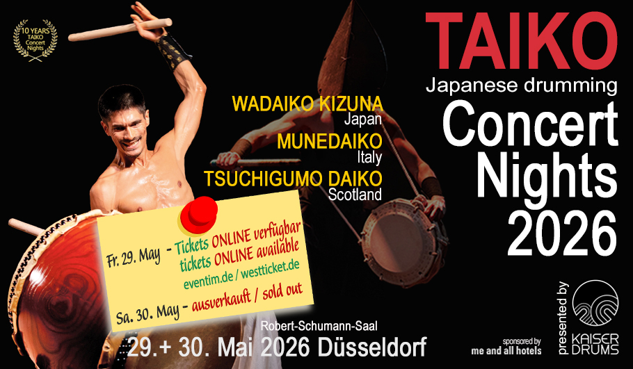 TAIKO Concert Nights 2026 in Düsseldorf